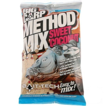 Bait-Tech Big Carp Sweet Coconut Method Mix