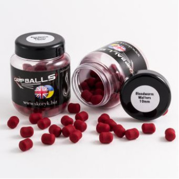 CarpBalls Bloodworm Wafters 10 mm