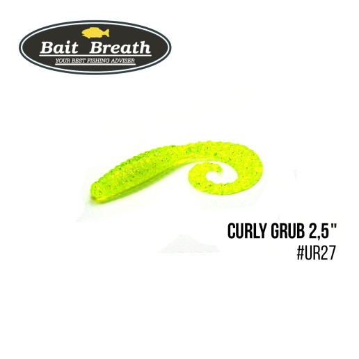 Bait Breath Curly Grub 2,5" UR27