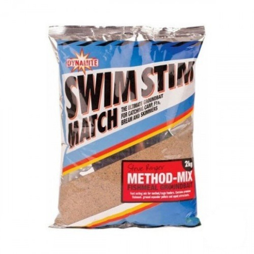 Dynamite Baits Swim Stim Match Fishmeal Groundbait Method-Mix