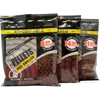Dynamite Baits The Source Pellets Pre-Drilled 14mm
