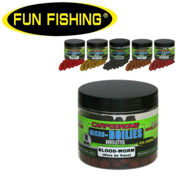 Fun Fishing Micro-Boilies Bloodworm