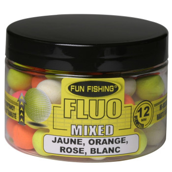 Fun Fishing Fluo Pop-Ups Mixed 12mm