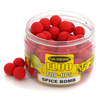 Fun Fishing Fluo Pop-Ups Spice Bomb