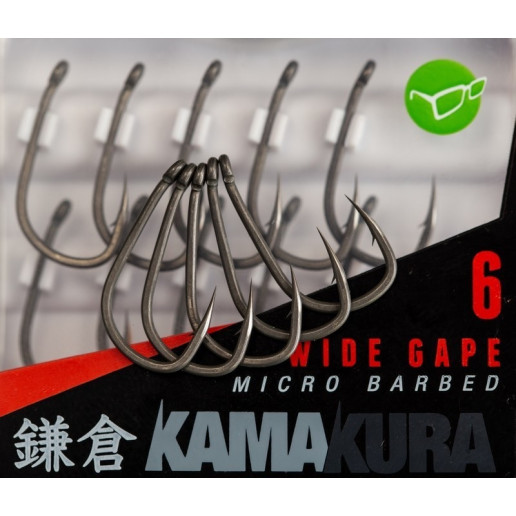 Korda Kamakura Wide Gape Hooks №8