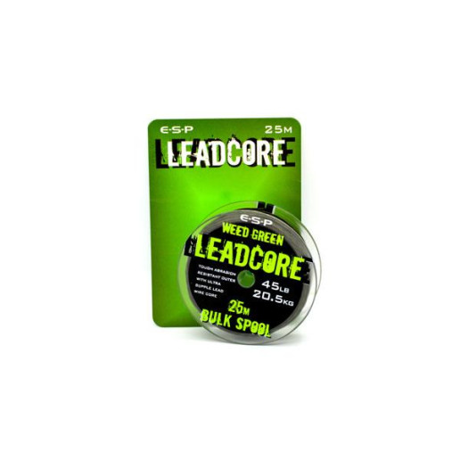 Лидкор ESP Leadcore Bulk Weedy Green 45 lb 25 м