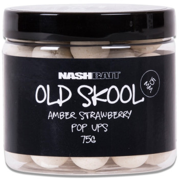 Nashbait Old Skool Amber Strawberry Pop-Ups 15mm