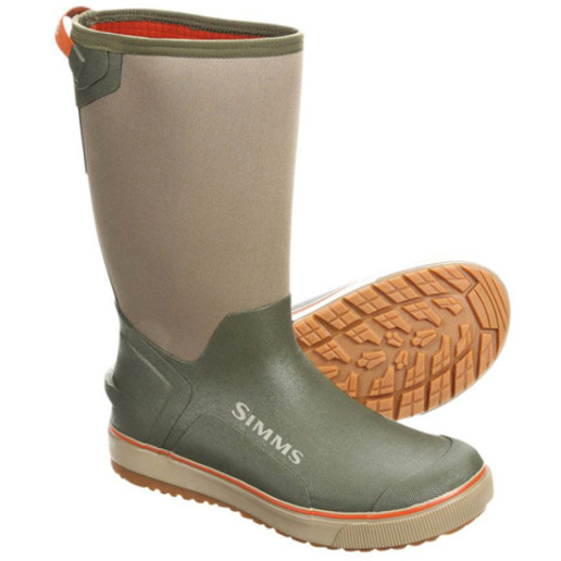Simms Riverbank Pull-On Boot - 14`` Loden 08