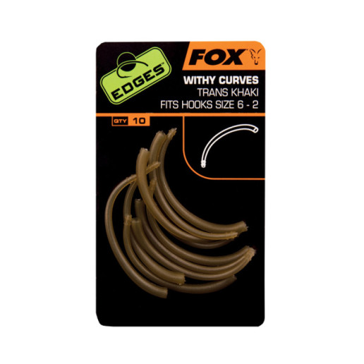 Изогнутая лентяйка FOX Edges Withy Curve Adaptor Hook 6-2