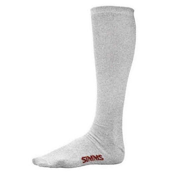 Simms Liner Sock Ash Grey XL