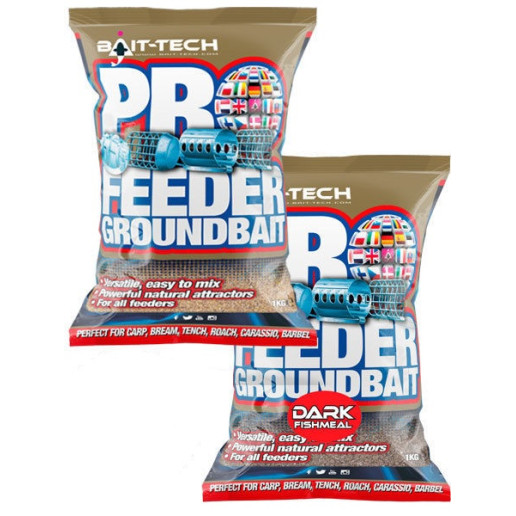Bait-Tech Pro Feeder Groundbait Dark Fishmeal
